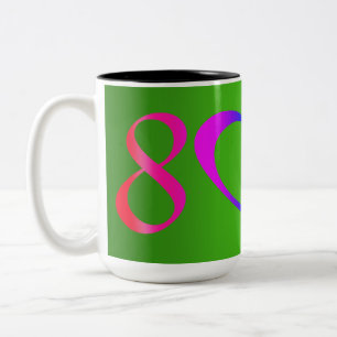Caneca De Café Em Dois Tons Arco-íris do Orgulho Gay