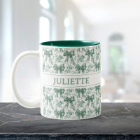 Arcos Verdes Florais Elegante Vintage