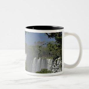 Caneca De Café Em Dois Tons Argentina, Cataratas do Iguaçu ao sol. 2