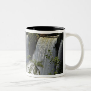 Caneca De Café Em Dois Tons Argentina, Iguacu cai ao sol.