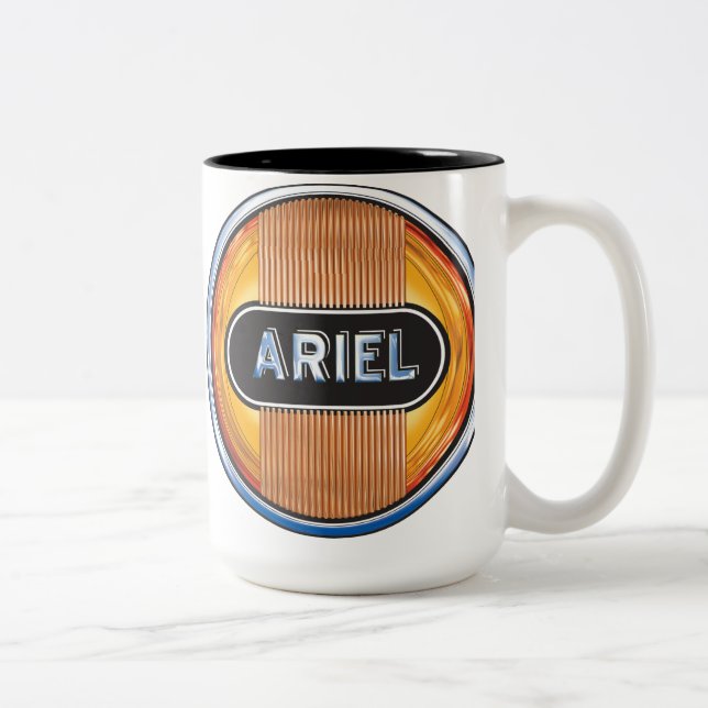 Caneca De Café Em Dois Tons Ariel Motorcycle of britain (Direita)