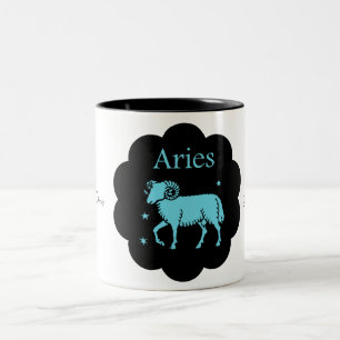 Caneca De Café Em Dois Tons Aries
