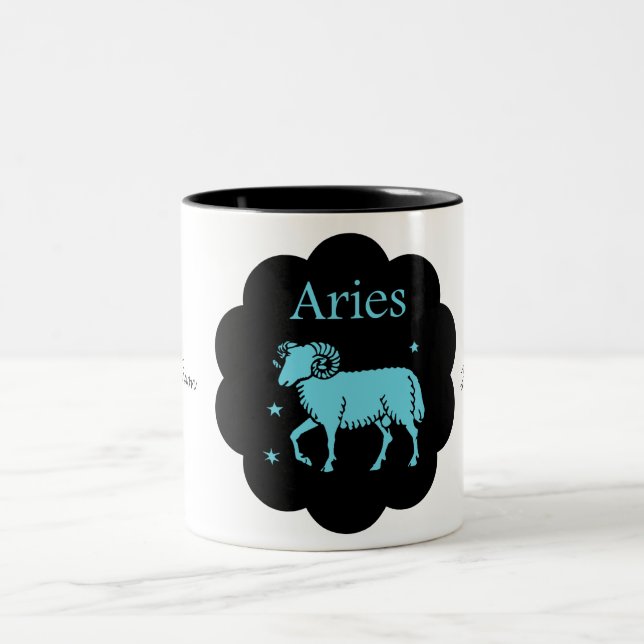 Caneca De Café Em Dois Tons Aries (Centro)