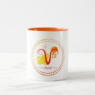 Caneca De Café Em Dois Tons Aries Love Coffee Cup Mug