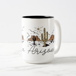 Caneca De Café Em Dois Tons Arizona