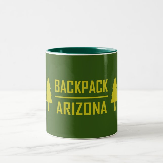 Caneca De Café Em Dois Tons Arizona da mochila (Centro)