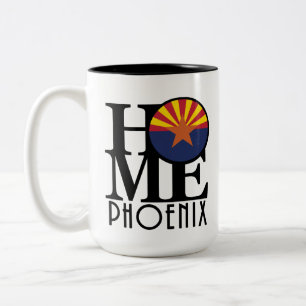 Caneca De Café Em Dois Tons Arizona HOME 15oz de Phoenix