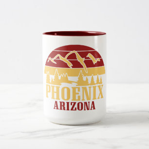 Caneca De Café Em Dois Tons Arizona Phoenix