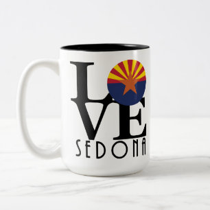 Caneca De Café Em Dois Tons Arizona Sedona 15oz