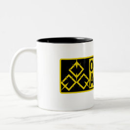 Caneca De Café Em Dois Tons Arknights - Originium Alert