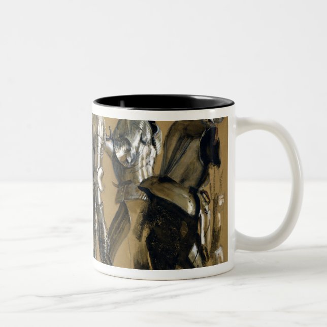 Caneca De Café Em Dois Tons Armadura, 1866 (Direita)