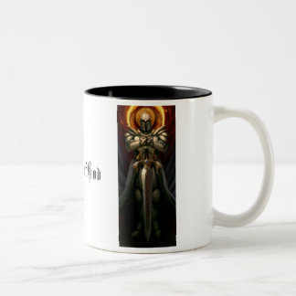 Caneca De Café Em Dois Tons Armadura do deus