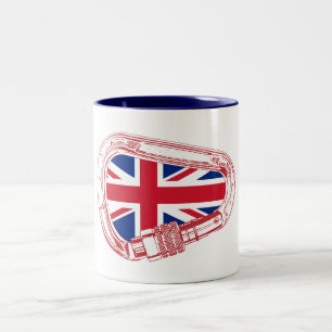 Caneca De Café Em Dois Tons Armário de Bandeira Britânico