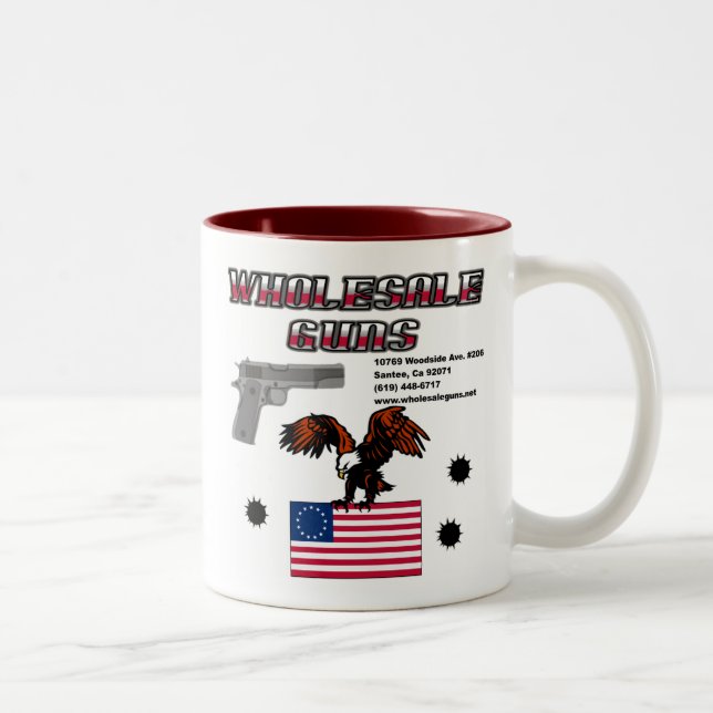 Caneca De Café Em Dois Tons Armas por atacado (Direita)