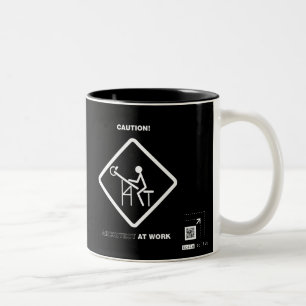 Caneca De Café Em Dois Tons Arquiteto do cuidado no trabalho