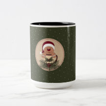 Arranjo de Mug de Homem de Pão-de-Pão