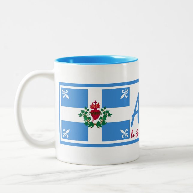 Caneca De Café Em Dois Tons Arrêtez! (Esquerda)