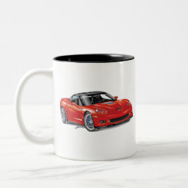 CANECA DE CAFÉ EM DOIS TONS ARTE AUTOMÓVEL LEGENDÁVEL Z-R-ONE