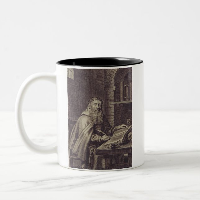 Caneca De Café Em Dois Tons Arte do Apóstolo Paulo aos Gentios (Esquerda)