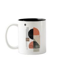 Arte Geométrica abstrato com Texturas Naturais