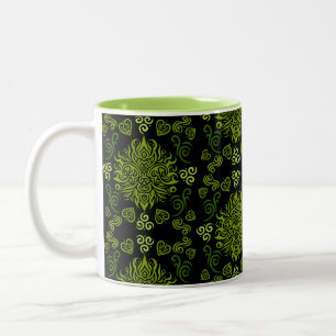 Caneca De Café Em Dois Tons Arte Nova Zelândia