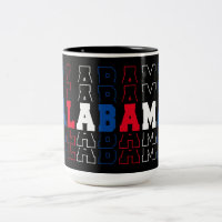 Arte Palavra Empilhada do Alabama