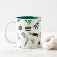 Arte Potted Home do Doodle das plantas