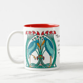 Caneca De Café Em Dois Tons Artes e Artesanatos gruas v1
