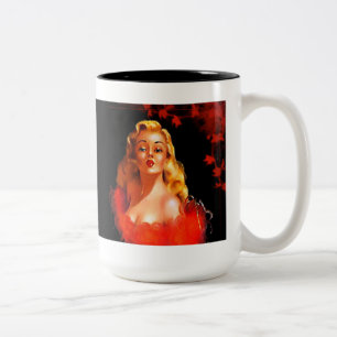 Caneca De Café Em Dois Tons Artista de maquiagem - Mug, Cup