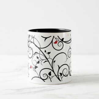 Caneca De Café Em Dois Tons Artistic_mug
