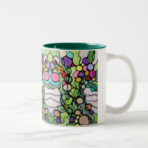 Caneca De Café Em Dois Tons Árvore da Vida