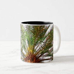 Caneca De Café Em Dois Tons Árvore de Data