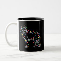 Árvore do Lobo Natal Xmas Pet Animal Amante do Lob