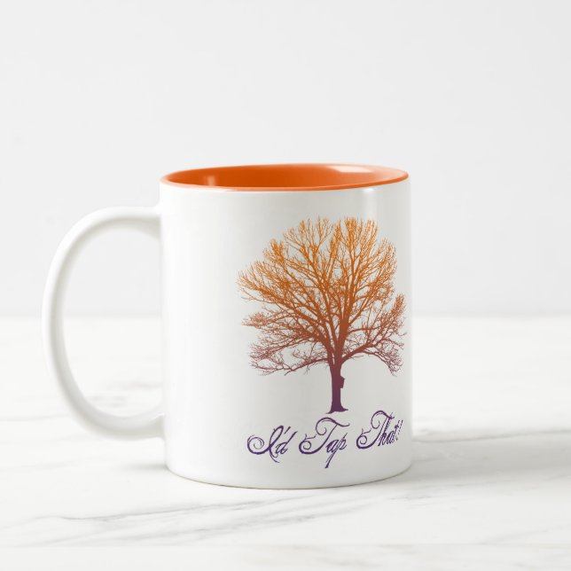 Caneca De Café Em Dois Tons Árvore Xarope de Maple (Esquerda)