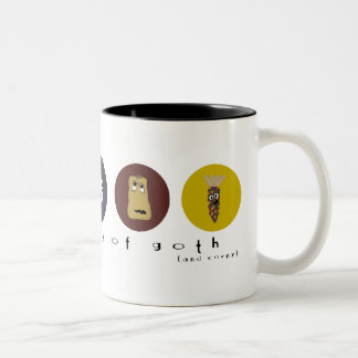 Caneca De Café Em Dois Tons as cabaças da polca do gótico (e o foleiro!)