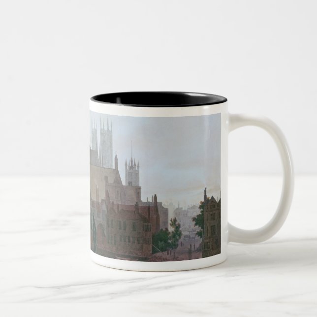 Caneca De Café Em Dois Tons As casas do parlamento (Direita)