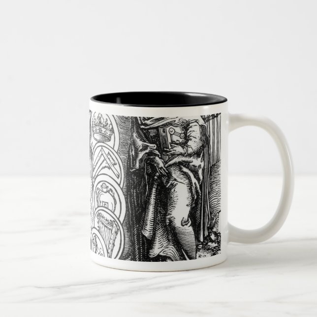 Caneca De Café Em Dois Tons As ciências naturais na presença de (Direita)