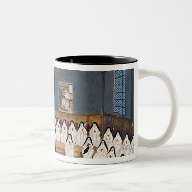 Caneca De Café Em Dois Tons As irmãs da abadia (Direita)