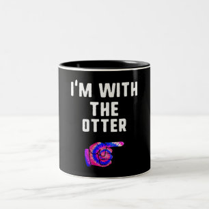 Caneca De Café Em Dois Tons As Mulheres Im Com Outra Correspondência De Hall