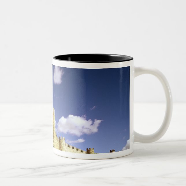 Caneca De Café Em Dois Tons As paredes da cidade (Direita)