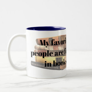 Caneca De Café Em Dois Tons As pessoas de quem mais gosto são encontradas em l