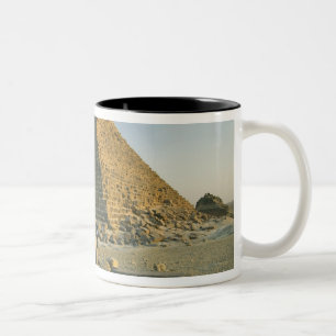 Caneca De Café Em Dois Tons As Pirâmides de Gizé, que têm quase 5000 2