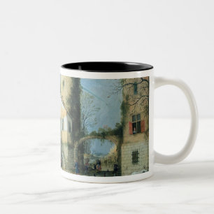 Caneca De Café Em Dois Tons As quatro estações: Outono