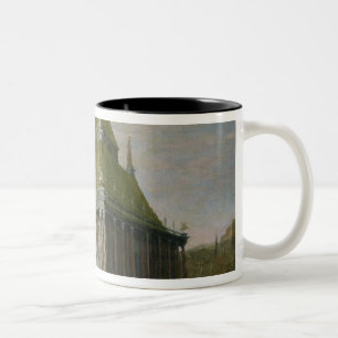 Caneca De Café Em Dois Tons As sete maravilhas do mundo