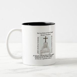 Caneca De Café Em Dois Tons As Tribos Perdidas de Israel Encontradas! Taça de