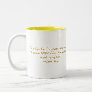 Caneca De Café Em Dois Tons Ascensão o livro 4 da série do destino do vampir