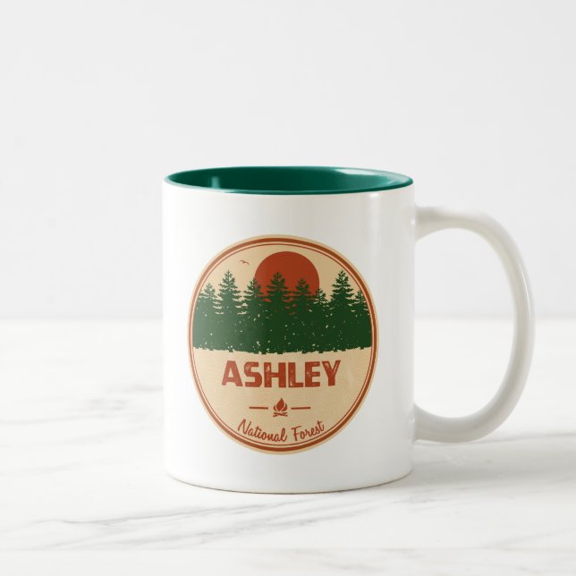 Caneca De Café Em Dois Tons Ashley National Forest (Direita)