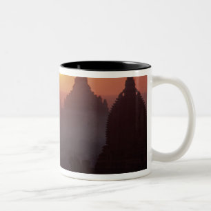 Caneca De Café Em Dois Tons Ásia, Birmânia, (Mianmar), Pagan (Bagan) O templo