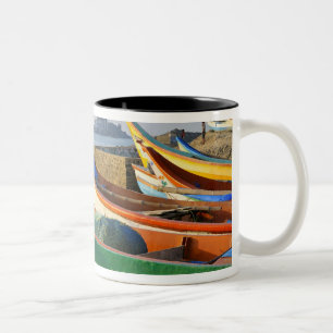 Caneca De Café Em Dois Tons Ásia, Índia, Tamil Nadu, Kanniyakumari 2