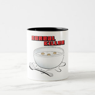 Caneca De Café Em Dois Tons assassino do cereal